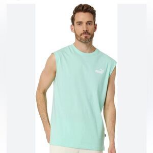 PUMA Essentials Sleeveless Tee T shirt, men shirt